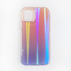 Phone Case Factory Dazzling Colorful Gradient Aurora IMD Phone Case For iPhone 12 13 14 15 Pro Max