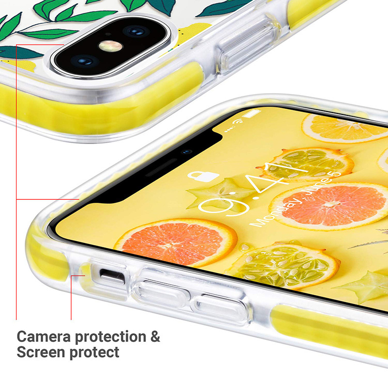 Anti -shock phone case Non Faded Color and pattern Premium TPE TPU PC 3 in1 Slim Fit Phone case for iPhone 15