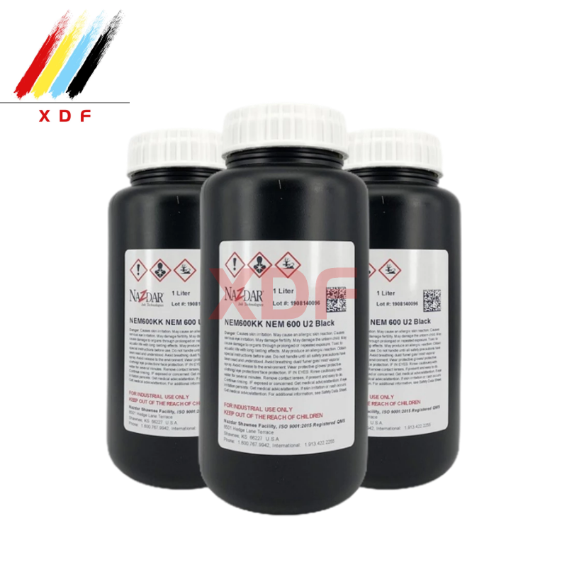 Printing ink NAZDAR digital LED infrared invisible inkjet printer uv ink price G5/G6 print head NAZDAR UV LED ink wholesale