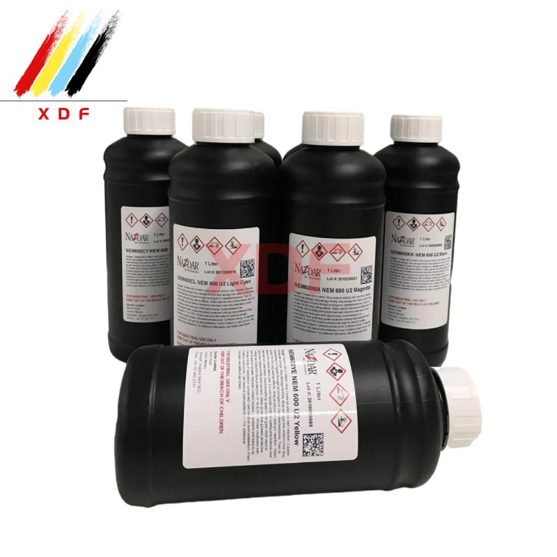 Printing ink NAZDAR digital LED infrared invisible inkjet printer uv ink price G5/G6 print head NAZDAR UV LED ink wholesale