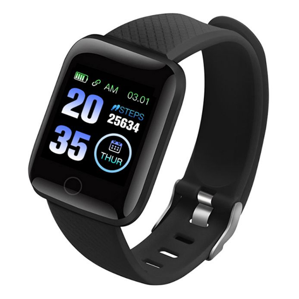 Wholesale A6S Smartwatch Blood Pressure Monitoring Fitness Wrist Band Bracelet 116 Plus Smart Watch