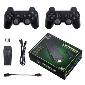 Family Portable 4K Video M8 Game Consoles DDR3 256MB Built in 10000 Games with Gamepad Joystick