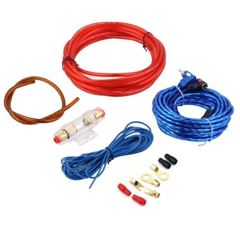 Professional car audio power cable manufactory best price subwoofer 10GA speakers amplifier wiring kits inventory