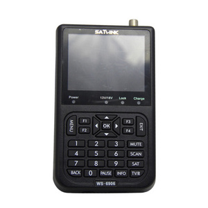 SATLINK WS6906 Satellite TV Receiver 3.5 Inch High Definition TFT LCD Display Wholesale