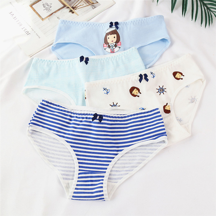 Hot children's underwear children's girls underwear fashion women mid-rise women underwear large size