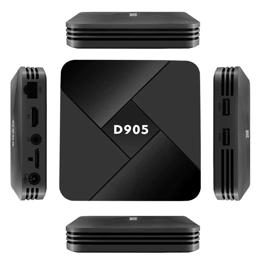 Cheap Android TV Box D905 Operating System High Performance Super Video Decoding Android 7.1