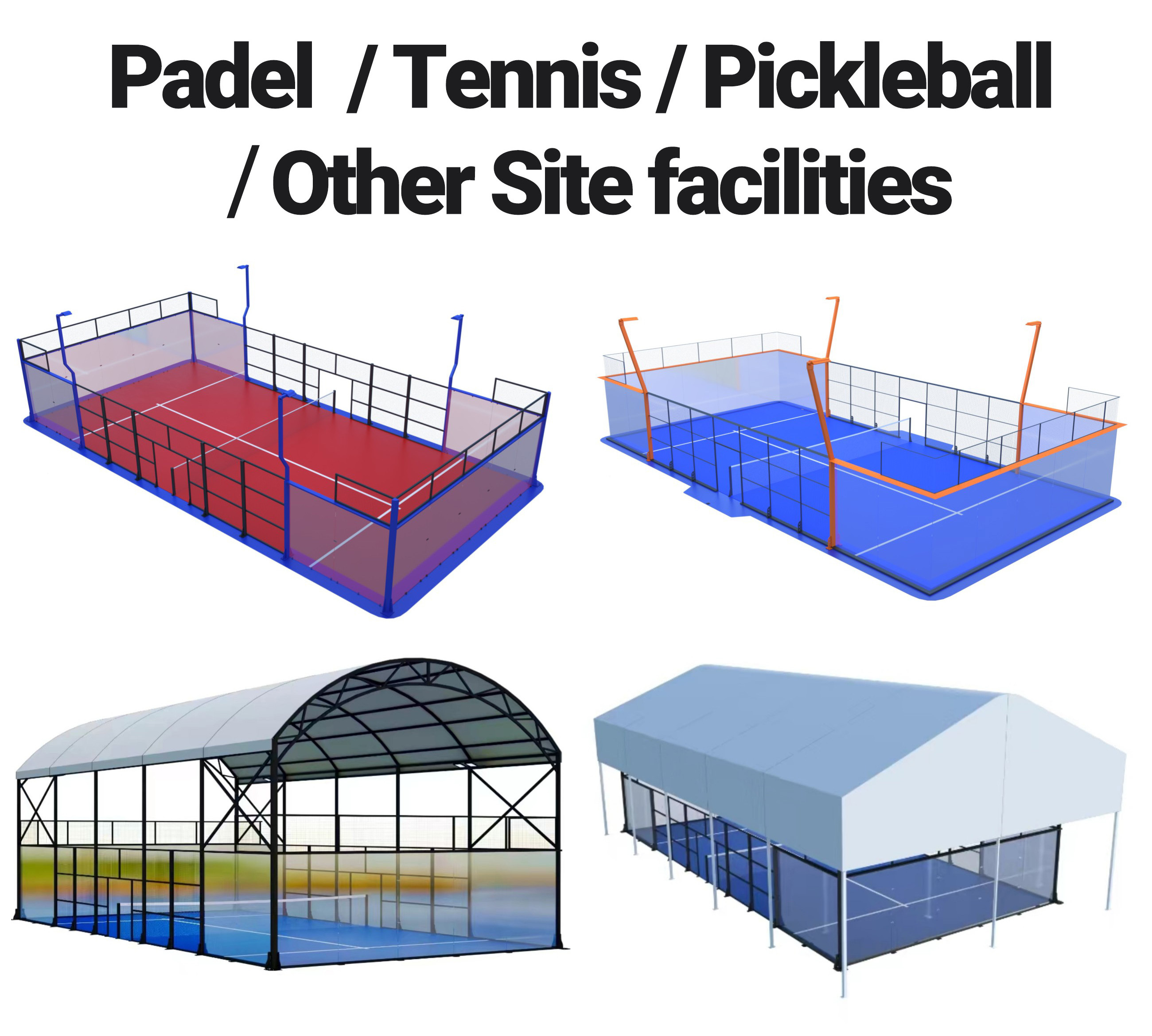 sport field fence net inflatable basketball table tennis court chain link fence for sport game