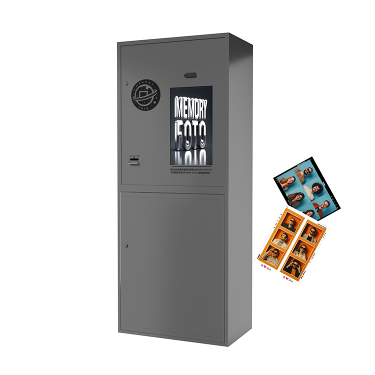 New Multifunctional Camera Photo Booth Easy To Use Self Service Ai Document Photo Booth Machine