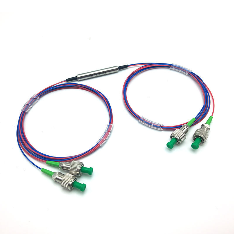 High Quality 1550nm Single Mode 2x2 4 Ports 900um Fiber Optic Optical Circulator