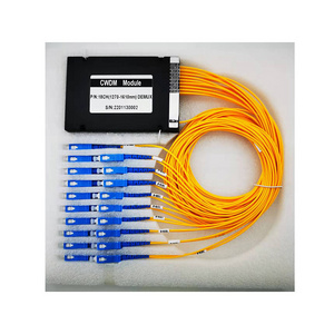 18Channels IL 3.5dB WDM Filter Device Mux Demux Module Fiber Multiplexer CWDM