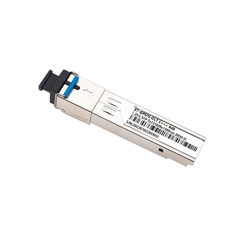 GPON 1.25G Tx 1310/ RX1490 20KM SC OLT C+++ 9dB SFP Module