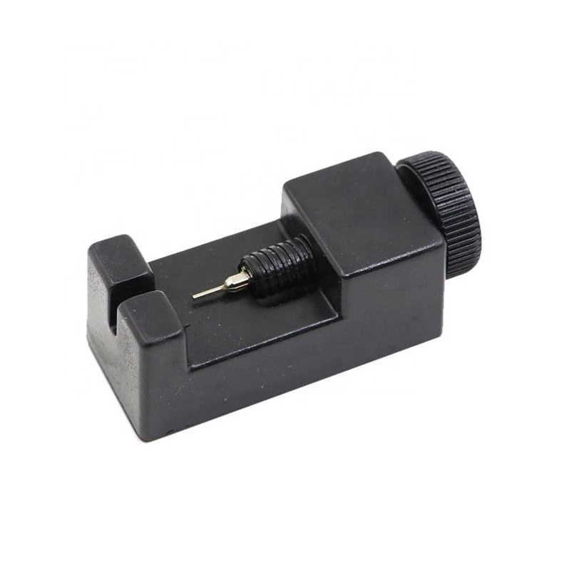 Mini plastic watch repair tool watch strap link pin removal tool watch spring bar tool with 2 spare pins