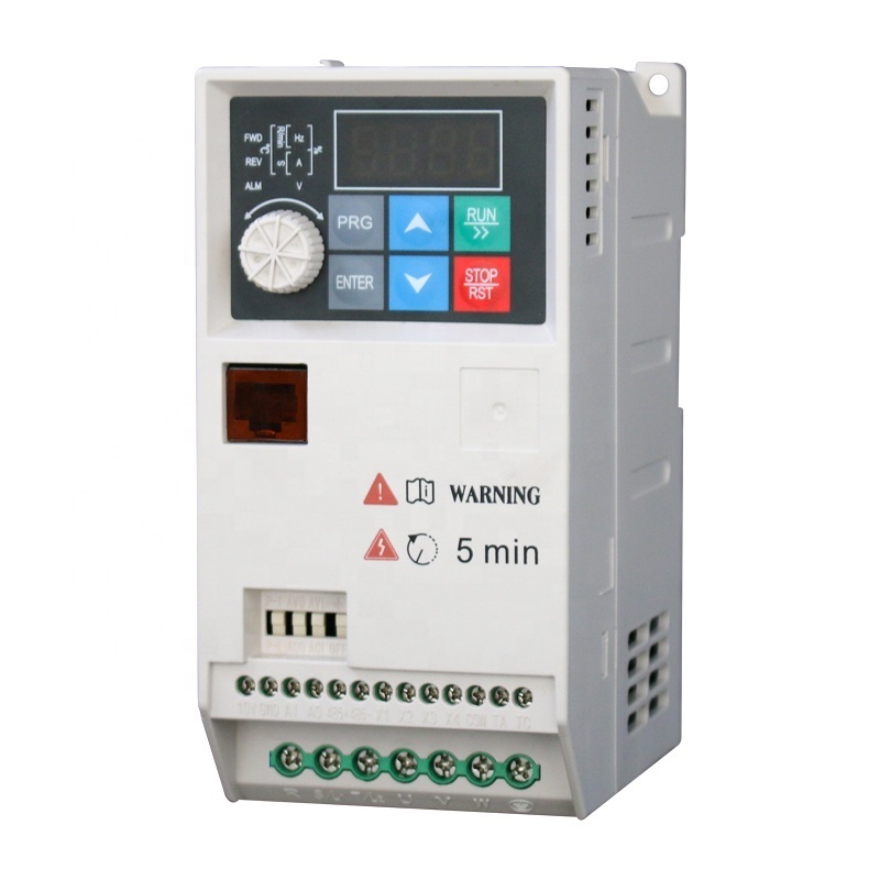 Variable Frequency AC Drive 220v Single Phase To 3 Phase VFD 3KW Low Frequency Inverter Converter VFD for water pump