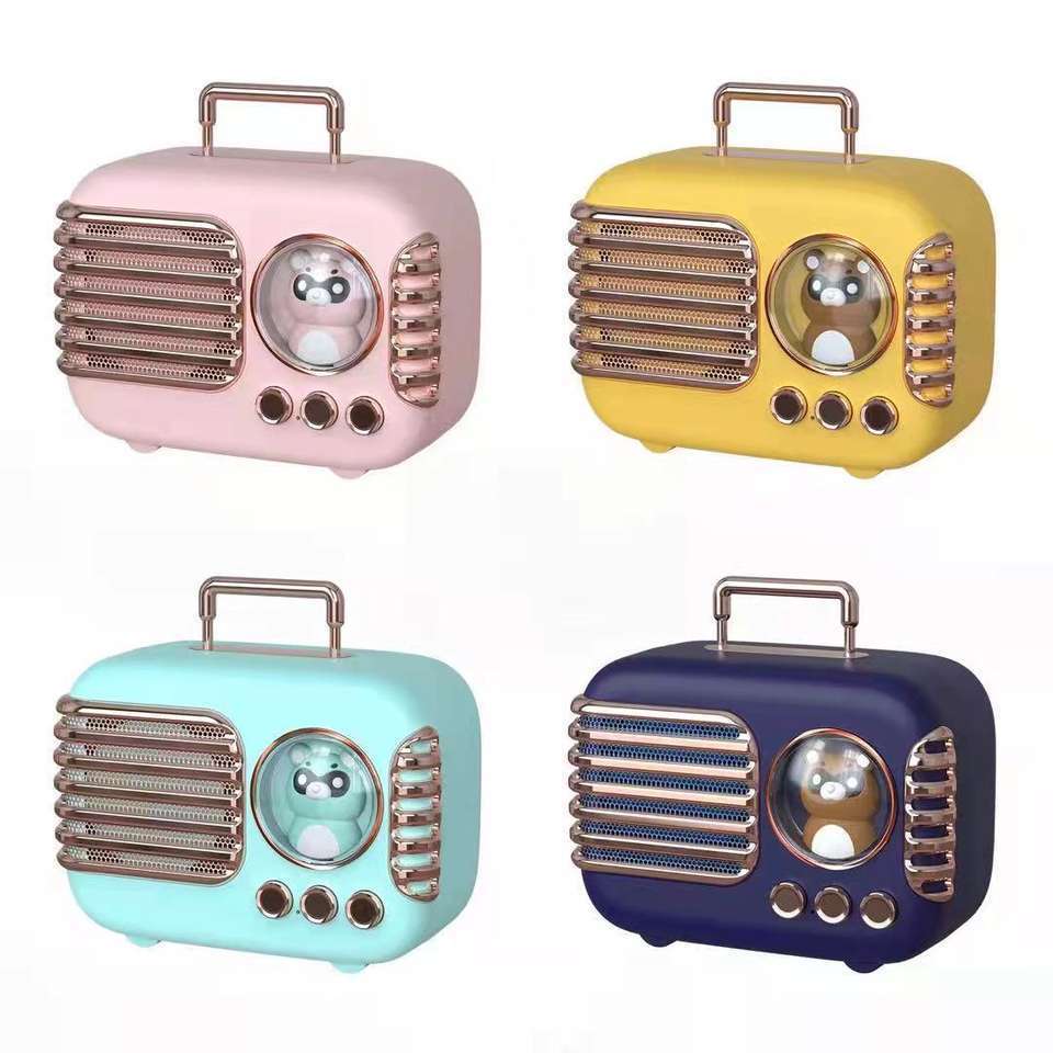 mini portable birthday gift portable small audio DW09 cute bt speaker creative doll 3D Stereo Bass Subwoofer Speaker