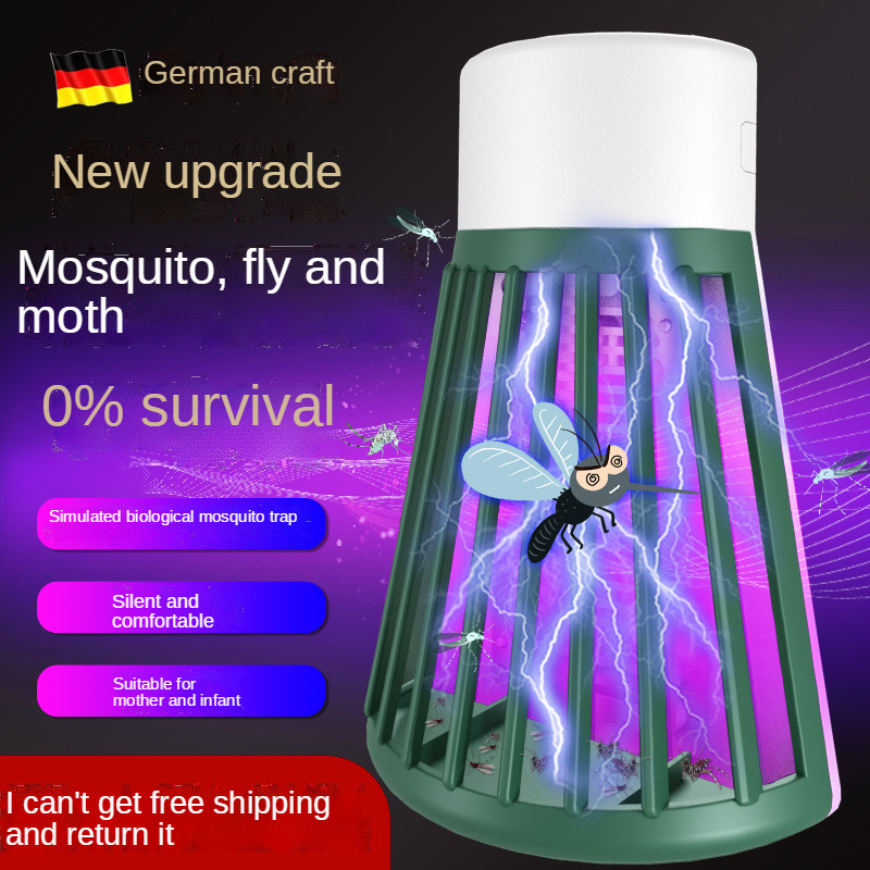 Best Price Outdoor Wall-mounted Mosquito Killing Lamp Inhalation Electric Shock Mosquito Killer Trap