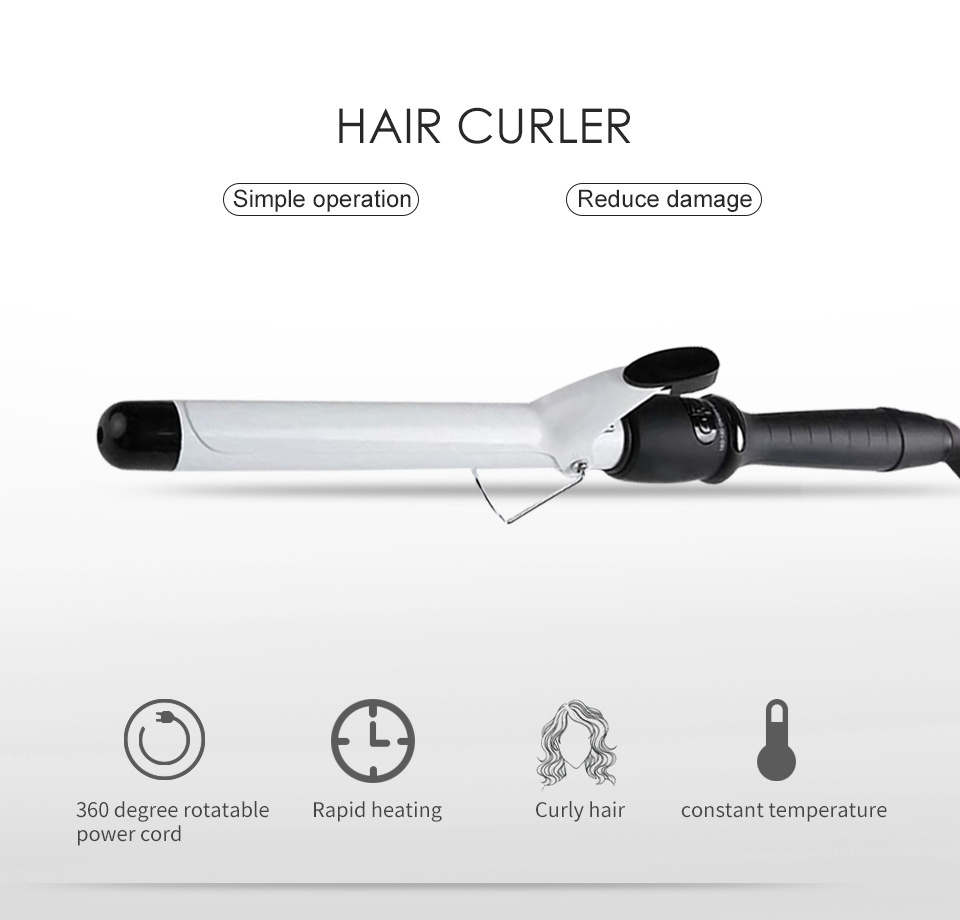 Professional Magic Rotating Hair Curler Hair Care Styling Tool Curling Iron 32 mm Ceramic Electric Hair Curler