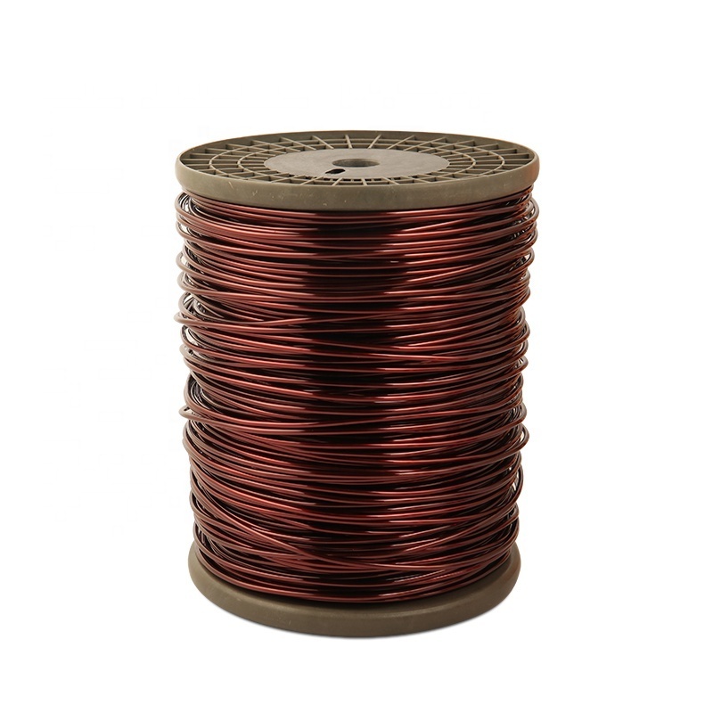 rectangular enamelled aluminum wires flat winding wire for motor transformer