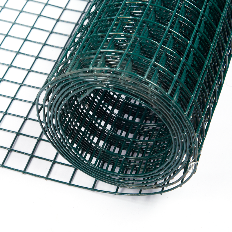 6 ft x 50 ft 16 gauge black 1x1 pvc coated welded wire mesh