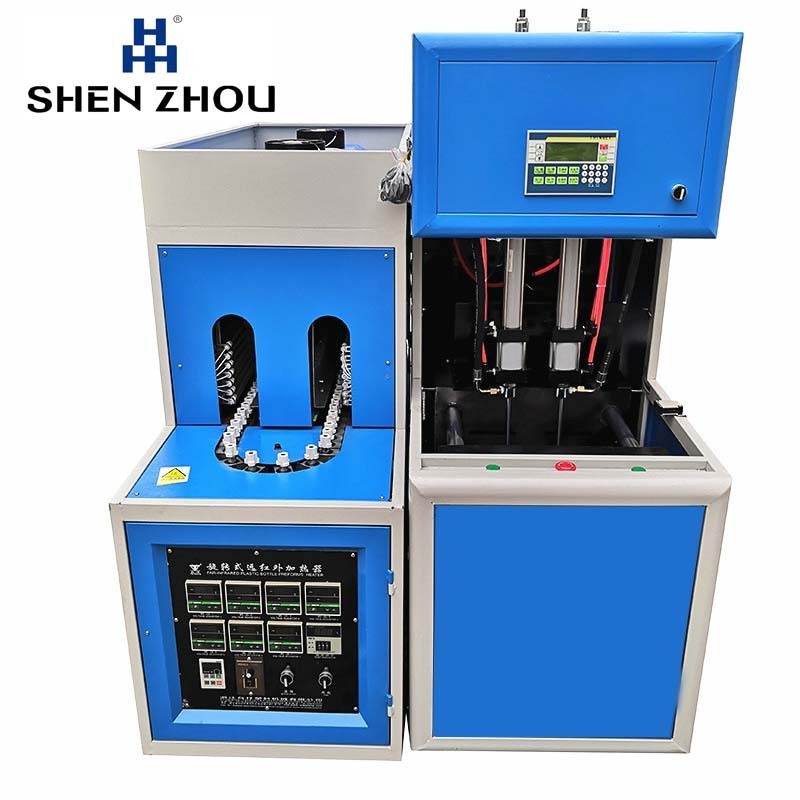 Semi Automatic Plastic PET Bottle Injection Blowing Blow Molding Machine