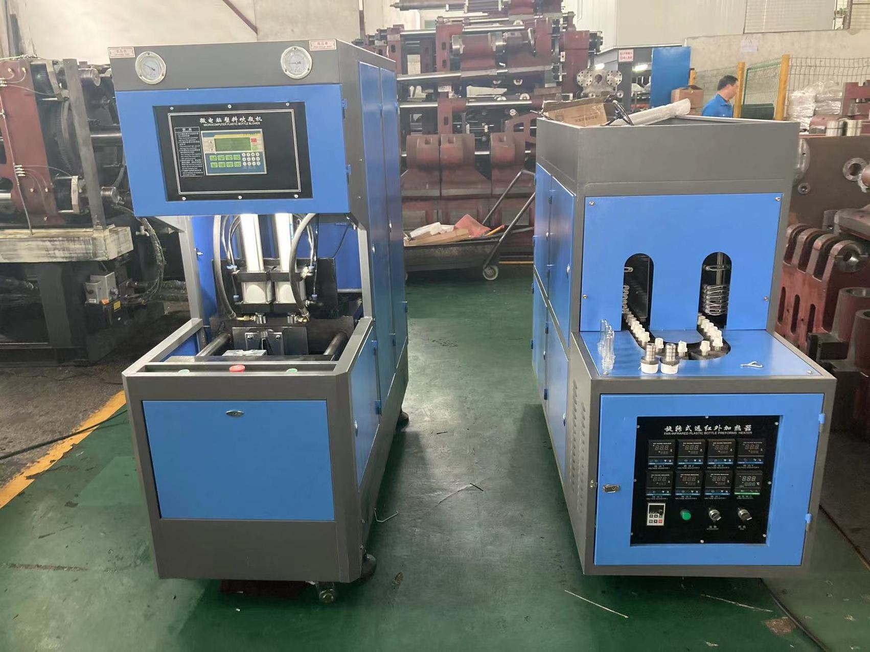 Semi Automatic Plastic PET Bottle Injection Blowing Blow Molding Machine