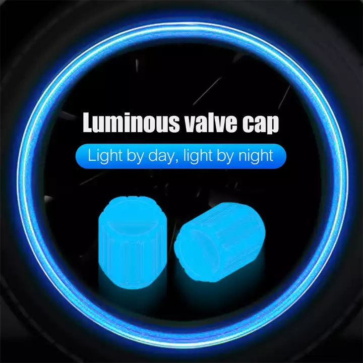 Universal Luminous Vae Car Wheel Hub Glowing Decorative Tire Air Cover For Motorcycle Tyre Accessories 3