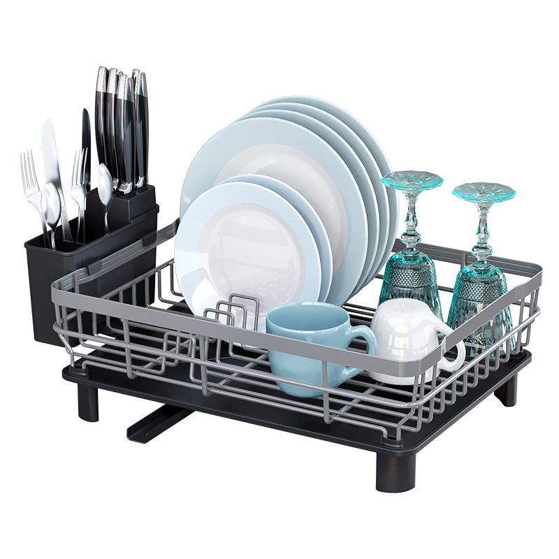 Hot Selling Countertop Organizer Dish Drying Over Sink Kitchen Storage Rack