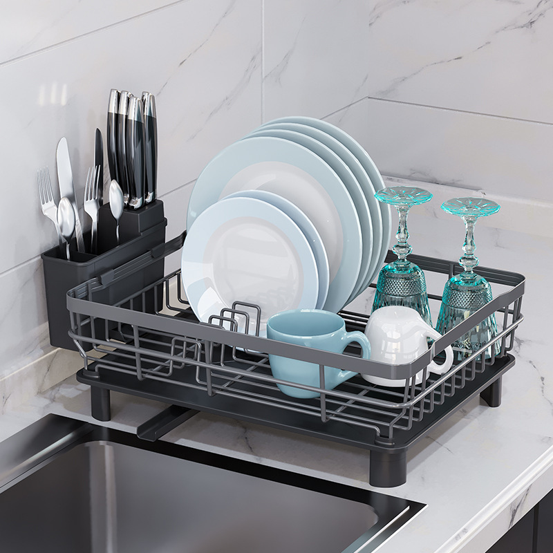 Hot Selling Countertop Organizer Dish Drying Over Sink Kitchen Storage Rack