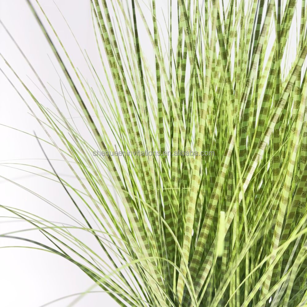 High quality artificial ornamental plants Interior decoration plastic artificial onion grass reed grass