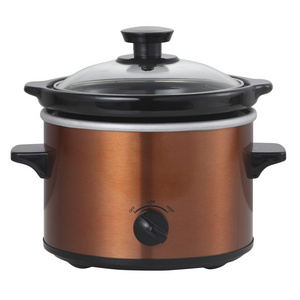 Manual Electric 1.5Qt Round Slow Cooker