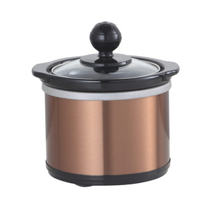 Manual Electric 0.65Qt Round Slow Cooker