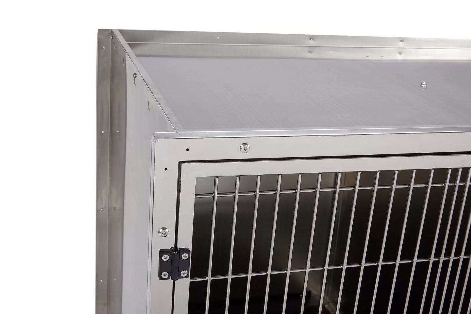 Shernbao KA-505BK Stainless Steel Modular Dog Cage