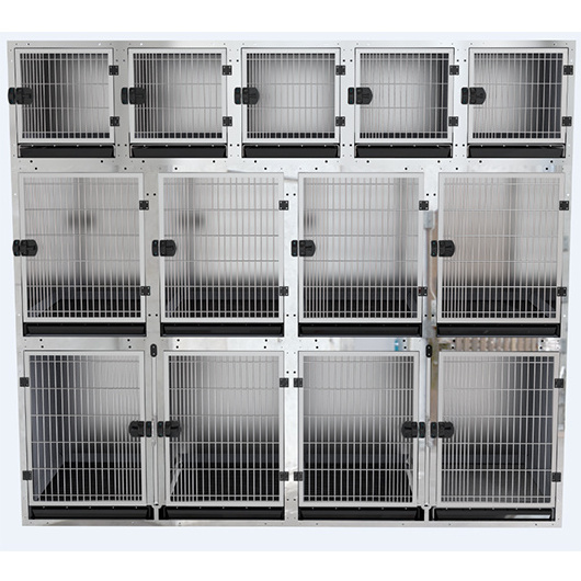 Shernbao KA-505BK Professional Large Dog Kennel Pet Dog Cages Modular Crates