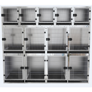 Shernbao KA-505BK Professional Large Dog Kennel Pet Dog Cages Modular Crates