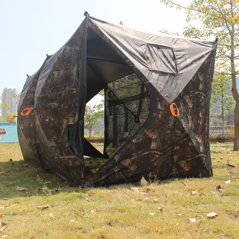 Inflatable Tent For Hunting One Way Field Dog Blind Gear Tower Blinds & Camouflage Duck Ground Deer Layout Chair