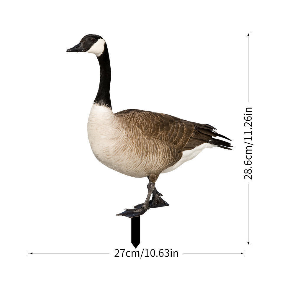 Canadian Inflatable Speckle Grey Full Body China Shell Floating Stand Silhouette Wholesale Snow Canada Goose Hunting Decoys