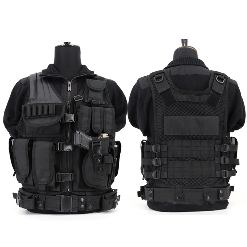 Shero Hot Sale Waterproof Vest Plate Carrier Combat Training Vest Funda Chaleco  Tactical Vests