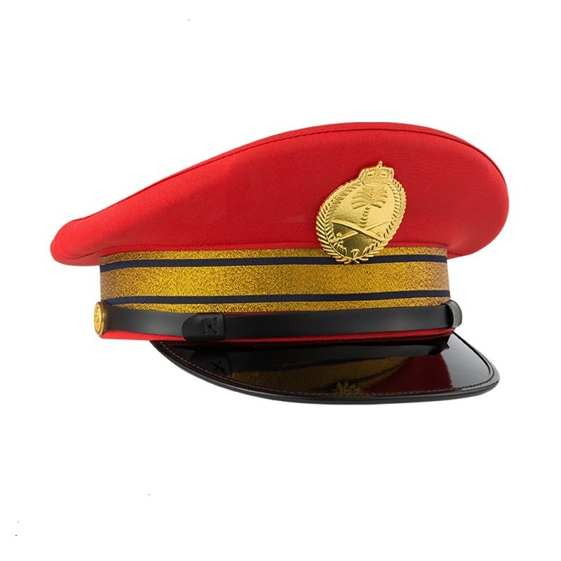 Factory Customized  Peak Cap Officer Peak Cap Good Quality Tactical Captain Hat