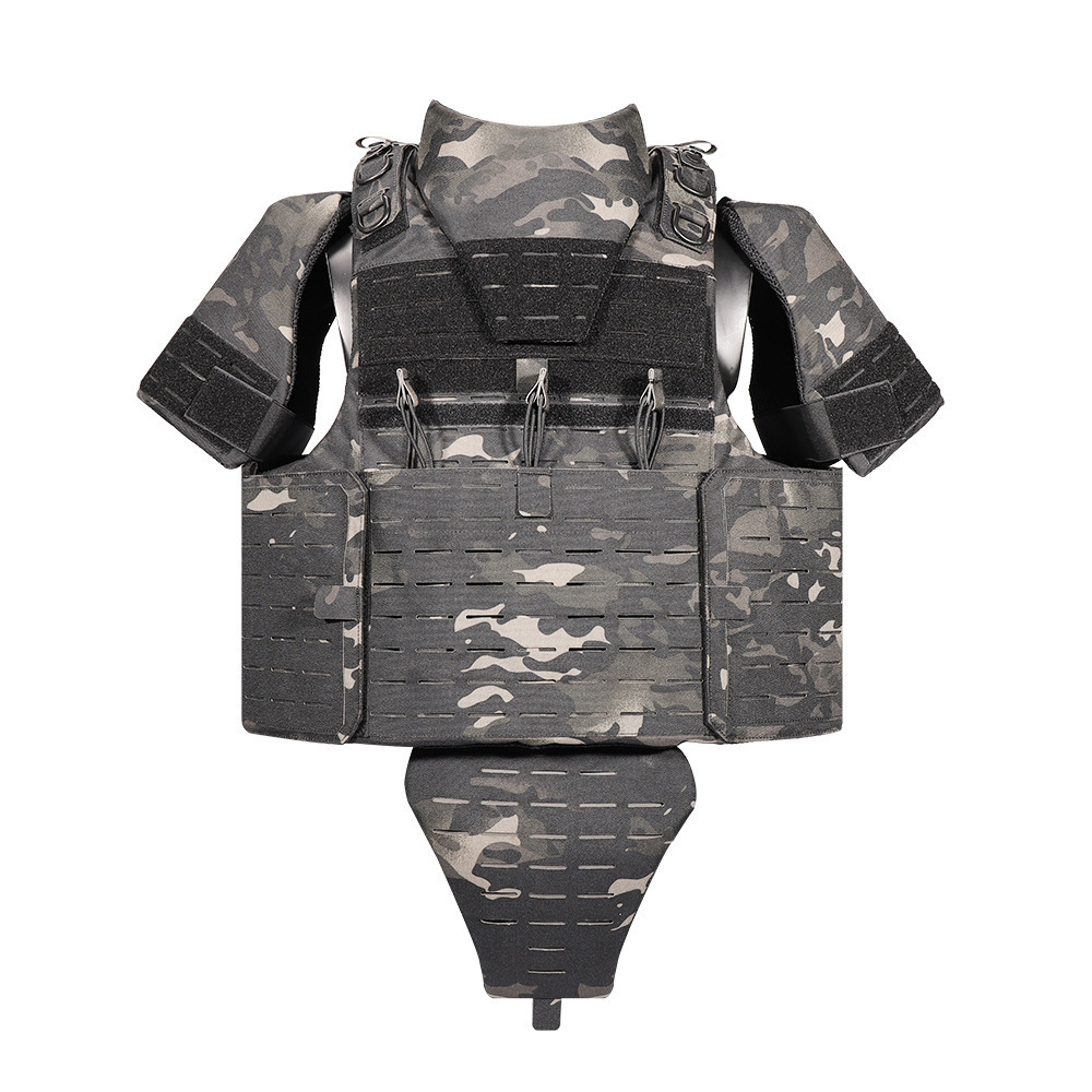 Full Body Amour Custom Bandolier Molle Multicam Outdoor Combat 5Xl Outer Laser Cut Quick Release Tactical Vests Plate Carriers