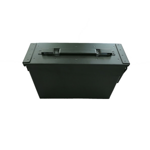 Steel Ammo Can Storage Box 30 Cal Field Box Shot Shell Case OD Green M19A1 Ammunition Box 30 Cal