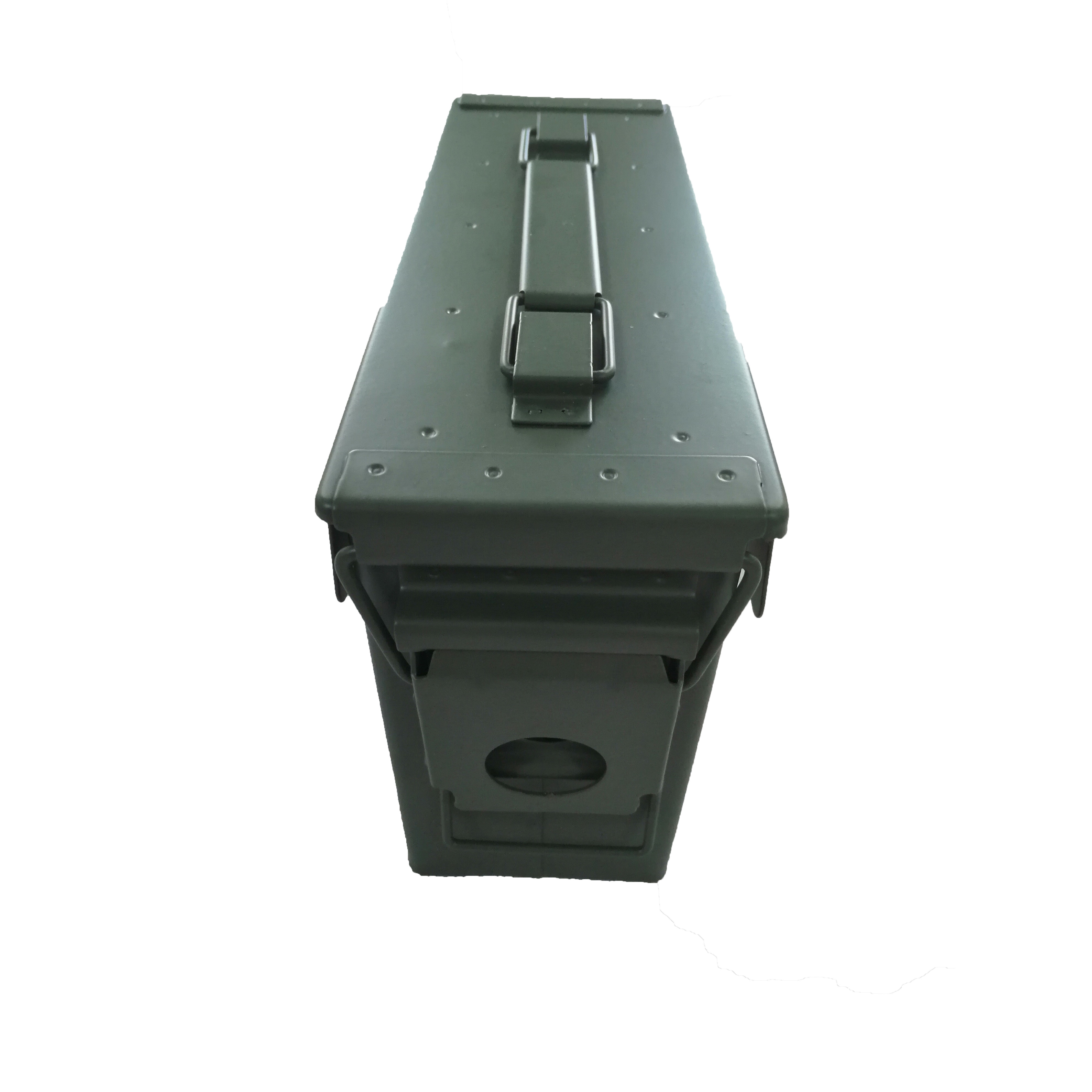 Steel Ammo Can Storage Box 30 Cal Field Box Shot Shell Case OD Green M19A1 Ammunition Box 30 Cal