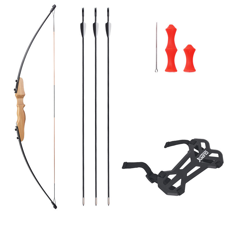 Shero High Quality Bows And Arrows For Hunting Bow Feather Arrow Tail Elastic Archery Bow And Arrow