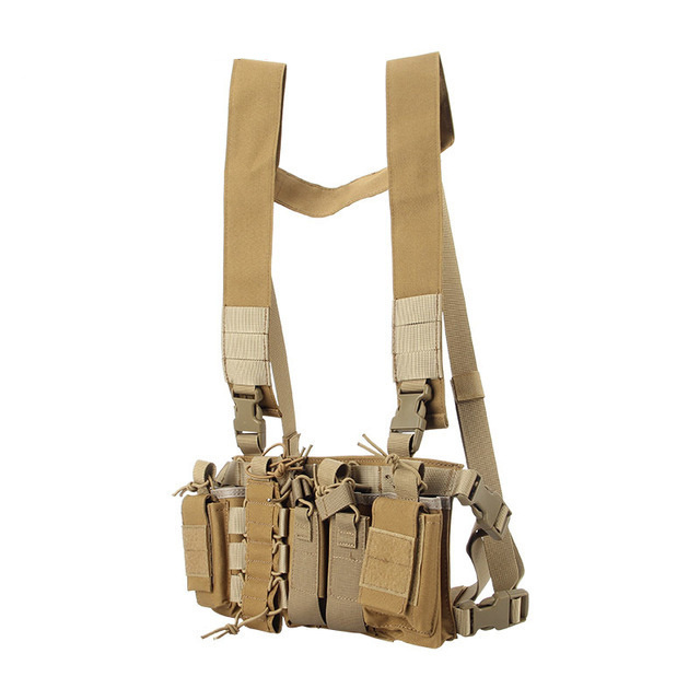 Shero Tactical Chest Rig Waist Belt With Free Straps Hunting Hiking Combat Padded Molle Belt Hunting Vest