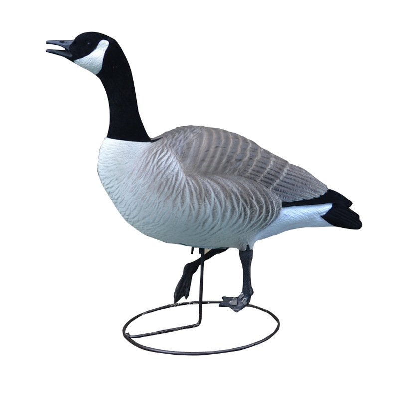 Corrugated Plastic EVA Full Body Silhouette Flocked Windsock Grey Specklebelly Foam Floating Canadian Snow Goose Hunting Decoys