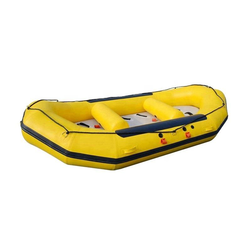 SHERO SURF Hot Selling Amazon Pvc Raft Boat Life Rafts for Small Boats Yellow Inflatable Raft Boat