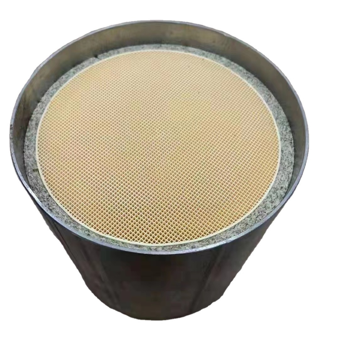 Platinum Palladium honeycomb monolith ceramic in the exhaust catalytic converter system with ceramic substrate for gasoline car