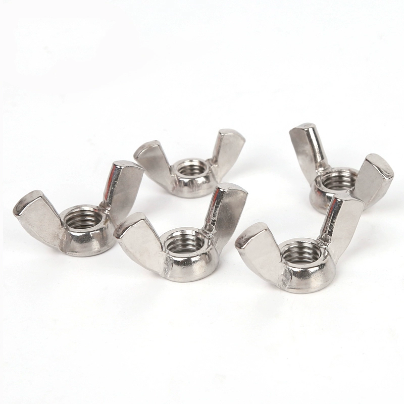 China wholesale DIN 315 Carbon Steel Customized lock wing nut butterfly bolt and nut