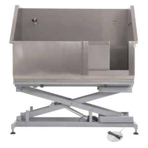 HF veterinary equipment dog grooming bath Electric Lifting Stainless Steel grooming dog bath tub