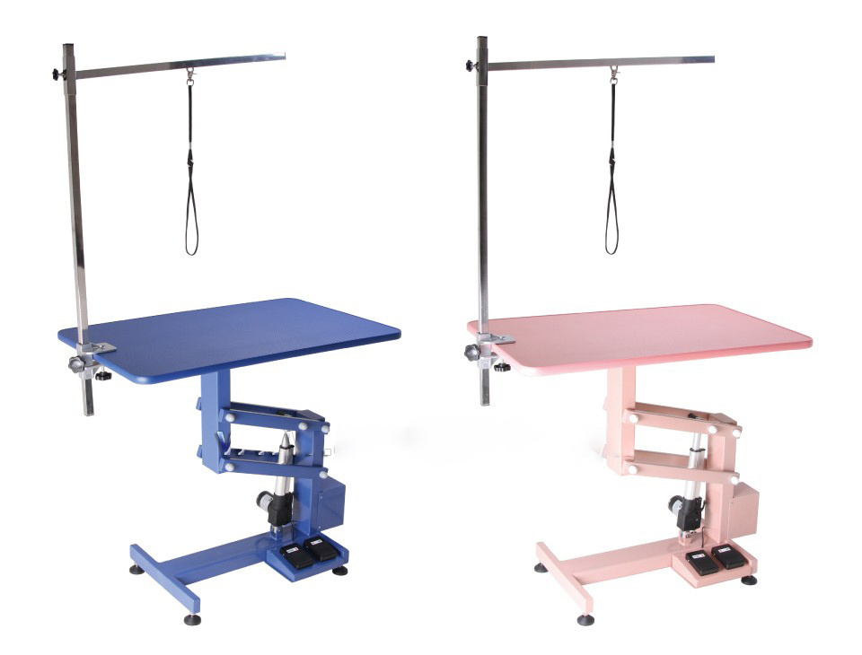 Adjustable Dog Grooming Table for Professional Pet Grooming Table with Wheels