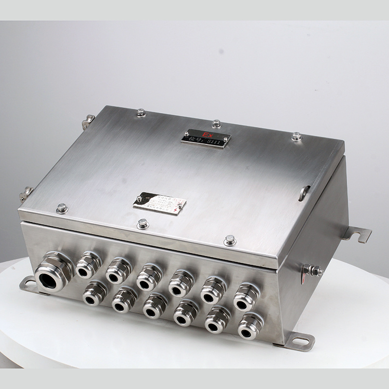 Explosion Proof Enclosure Junction Box Exe Exd IIB IIC IP66 Stainless Steel Battery Box