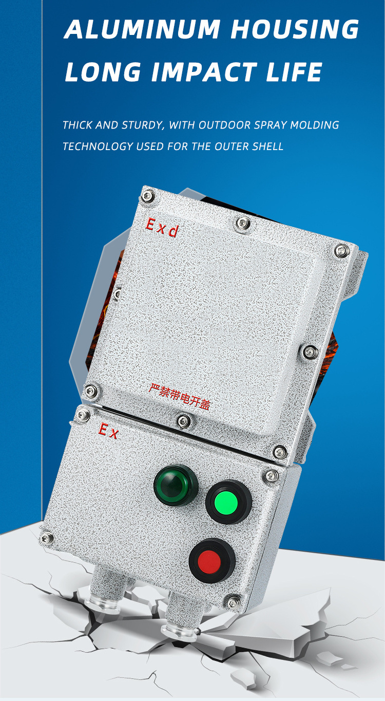 High Quality IP65 Waterproof Ex Explosion Proof Magnetic Starter Yueqing Explosion-Proof Starter